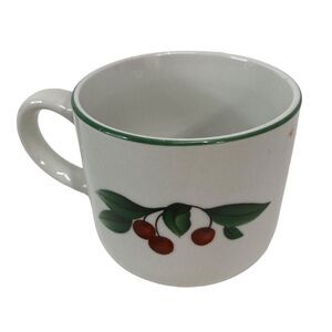 Citation The Cades Cove Collection‎ Mugs Cups White Cherries Blossom 3" x 3"